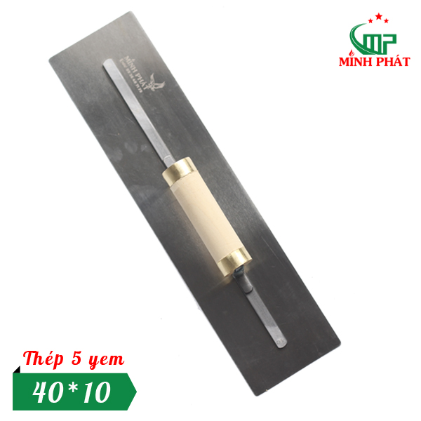 Dao Trét Bột Sơn Nước Minh Phát Thép Trắng Cán Đồng 30cm 35cm 40cm