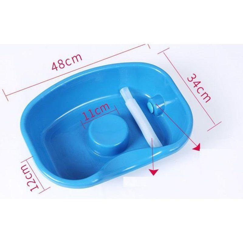 Thau gội đầu tại giường dùng chi trẻ nhỏ mẹ bầu phụ nữ sau sinh người già