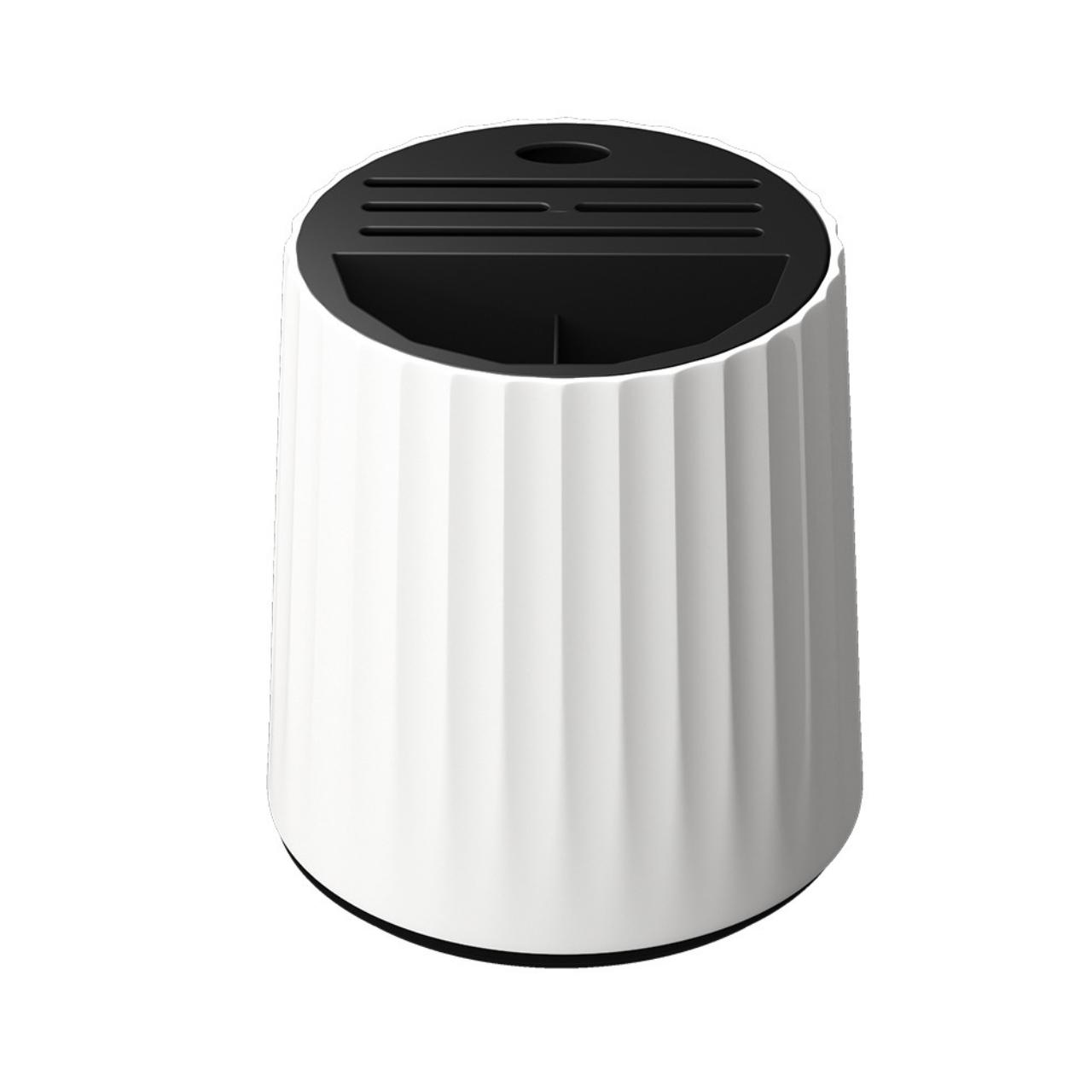 Kệ Đựng Dao Muỗng Đũa Xoay 360 Có Khay Chứa Nước