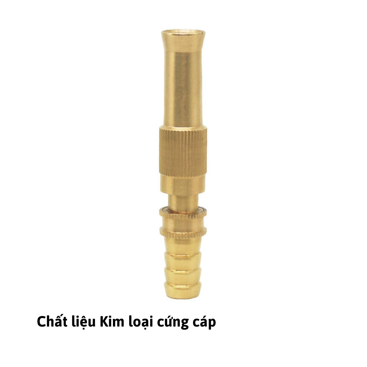 Vòi Xịt Nước Tăng Áp Mini Dùng Để Rửa Xe, Tưới Cây, Vệ Sinh Nhà Cửa Điều Chỉnh Được Nhiều Chế Độ Phun [ Tặng Kèm Đai Siết ]