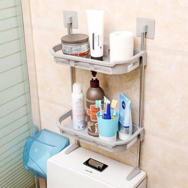 Kệ Nhà Tắm Kệ Để Đồ Phòng Tắm Kệ Nhà Vệ Sinh Toilet Kệ Để Bồn Cầu 2 Tầng/3 tầng