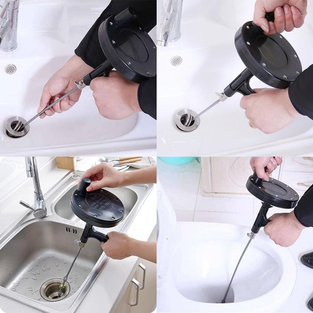 Dụng Cụ Thông Cống Tiện Ích Dây Dài 5m