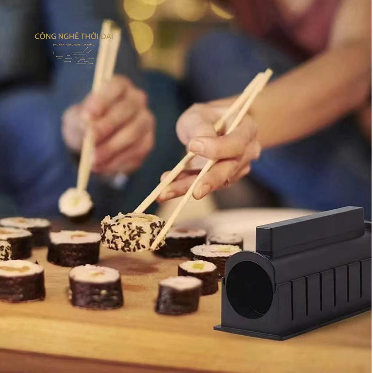 Bộ Dụng Cụ Làm Sushi 10 Món Chế Biến Món Sushi, Cơm Cuộn, Kim Bắp, Trứng Cuộn
