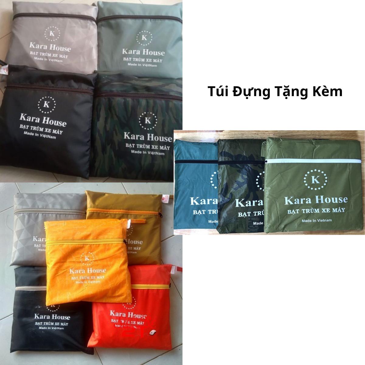 Bạt Trùm Phủ Xe Máy [Tặng Túi Đựng] Loại Dày Chất Liệu Vải Không Nhăn Chống Thấm Kích Thước 220 x 115 Cm