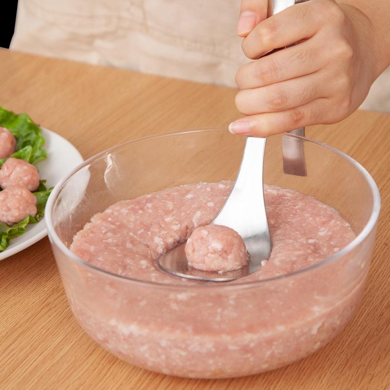 Dụng cụ làm thịt viên, muôi nặn làm chả viên