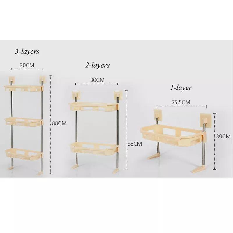 Kệ Nhà Tắm Kệ Để Đồ Phòng Tắm Kệ Nhà Vệ Sinh Toilet Kệ Để Bồn Cầu 2 Tầng/3 tầng