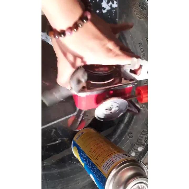 Bếp Ga Mini Du Lịch Xếp Gọn Có Van Điều Chỉnh