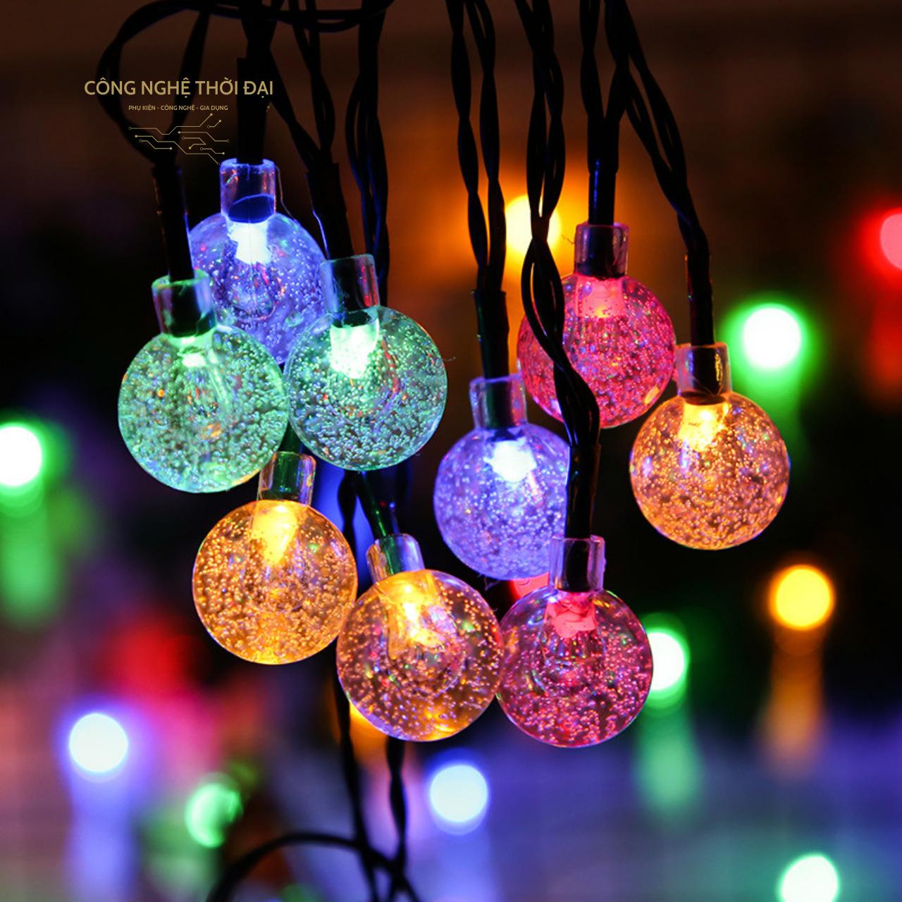 Dây Đèn Led Bi Bọt 4 Mét Chớp Đủ Màu