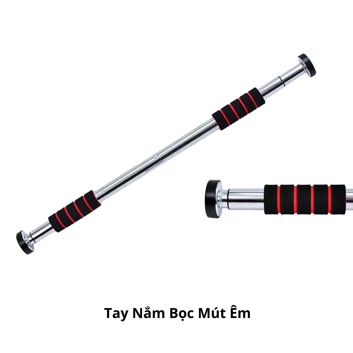 Xà Đơn Treo Tường Gắn Cửa Tập Gym, Cơ Bụng, Thể Hình Tại Nhà Kích Thước 0.6 x 1 m , 0.8 x 1.3 m