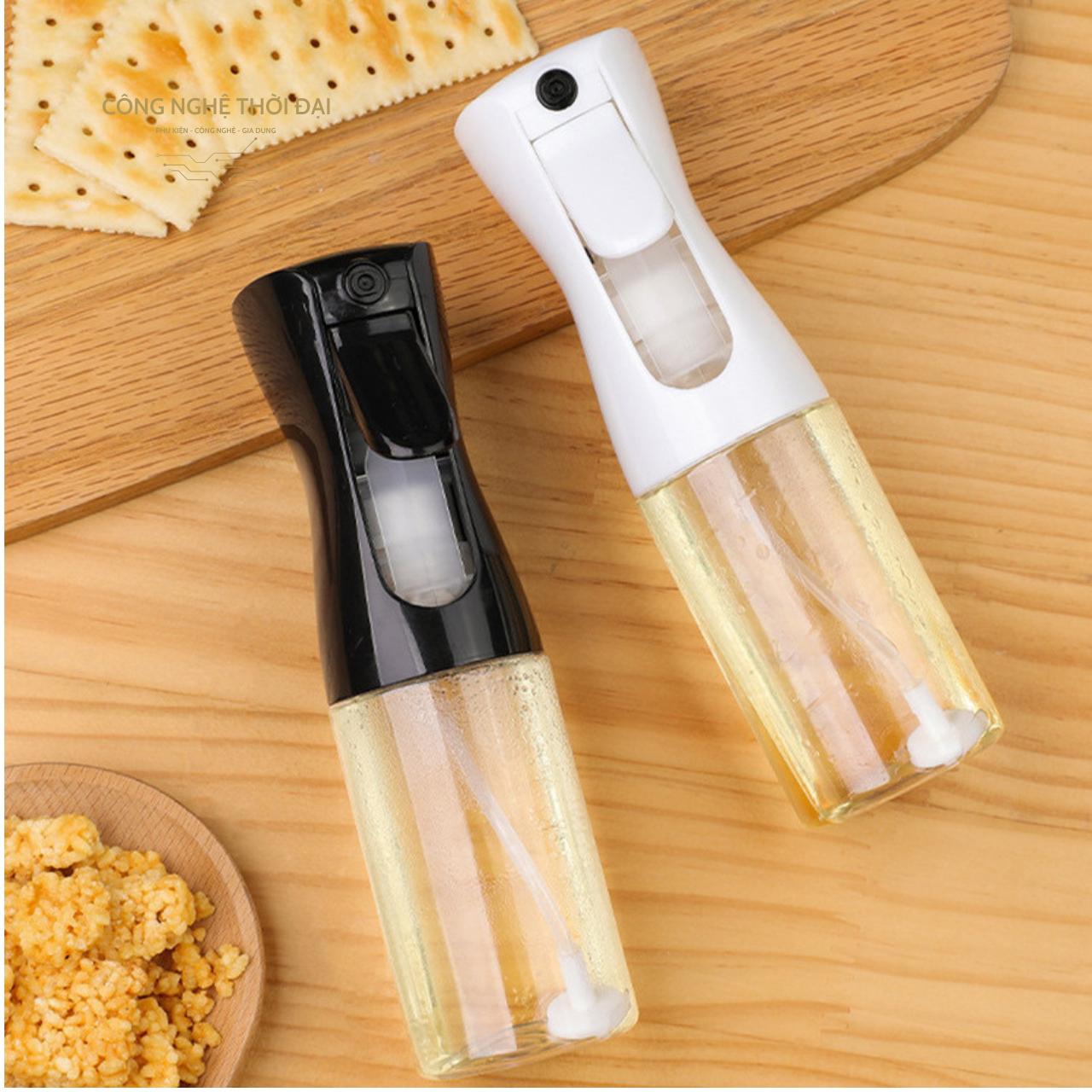 Bình Đựng Dầu ăn 200ml Vòi Xịt Cầm Tay
