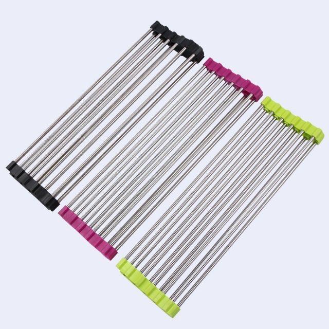 Kệ Inox Để Gác Bồn Rửa Chén Bát Gấp Gọn Nhà bếp
