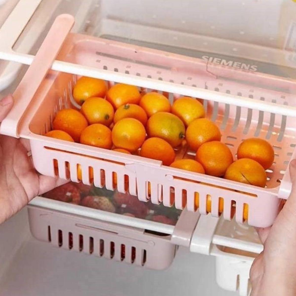 Khay Kéo Để Thức Ăn Tủ Lạnh Co Giãn Kích Thước