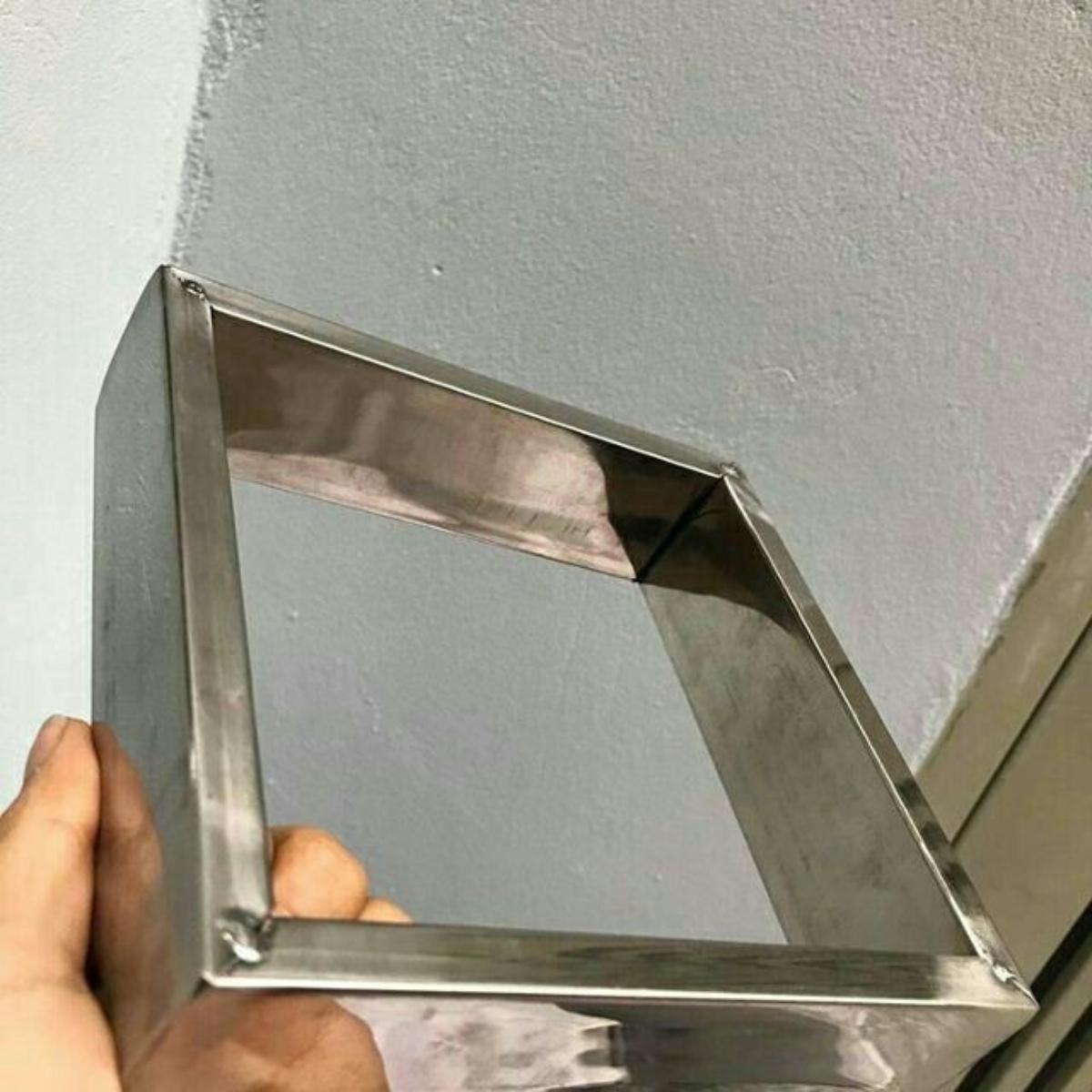 Khuôn Bánh Chưng Inox Vuông Kích Thước 15 x 15 x 4 Cm
