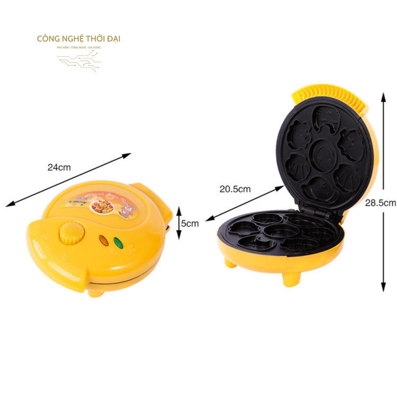 Máy nướng bánh ra hình thú dễ thương, nhanh chóng và tiện dụng