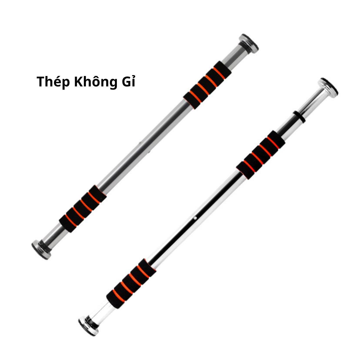 Xà Đơn Treo Tường Gắn Cửa Tập Gym, Cơ Bụng, Thể Hình Tại Nhà Kích Thước 0.6 x 1 m , 0.8 x 1.3 m