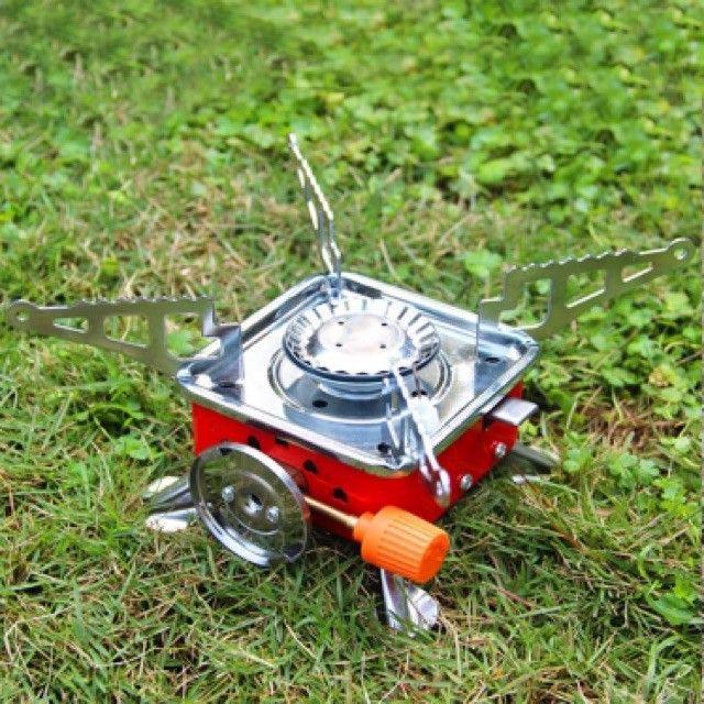 Bếp Ga Mini Du Lịch Xếp Gọn Có Van Điều Chỉnh