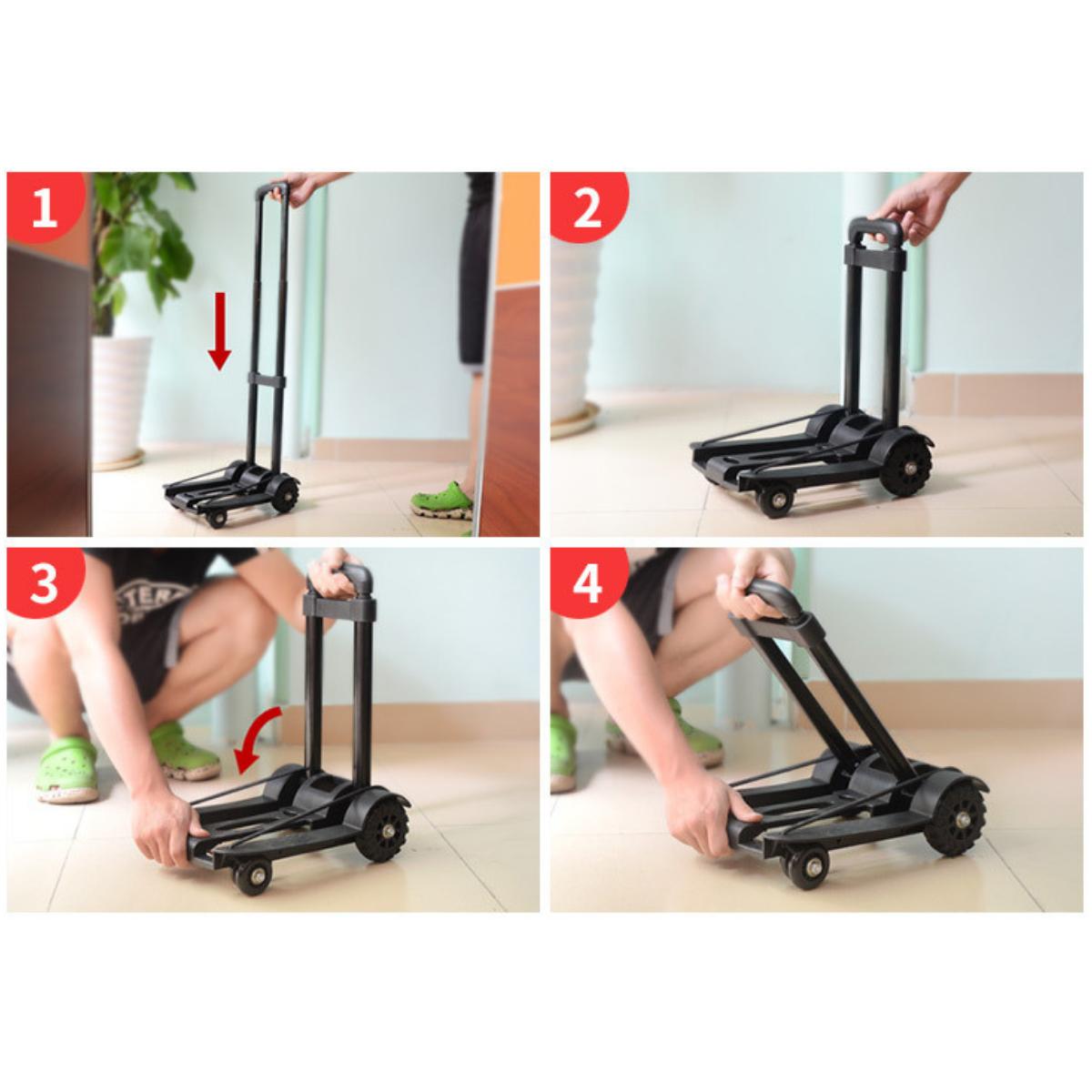 Xe Đẩy Hành Lý, Đồ Đạc Xếp Gọn
