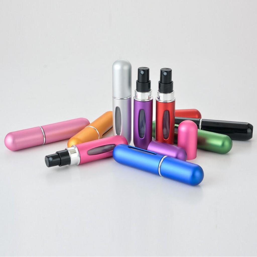 Chai lọ chiết nước hoa mini tự động dạng xịt 5ml