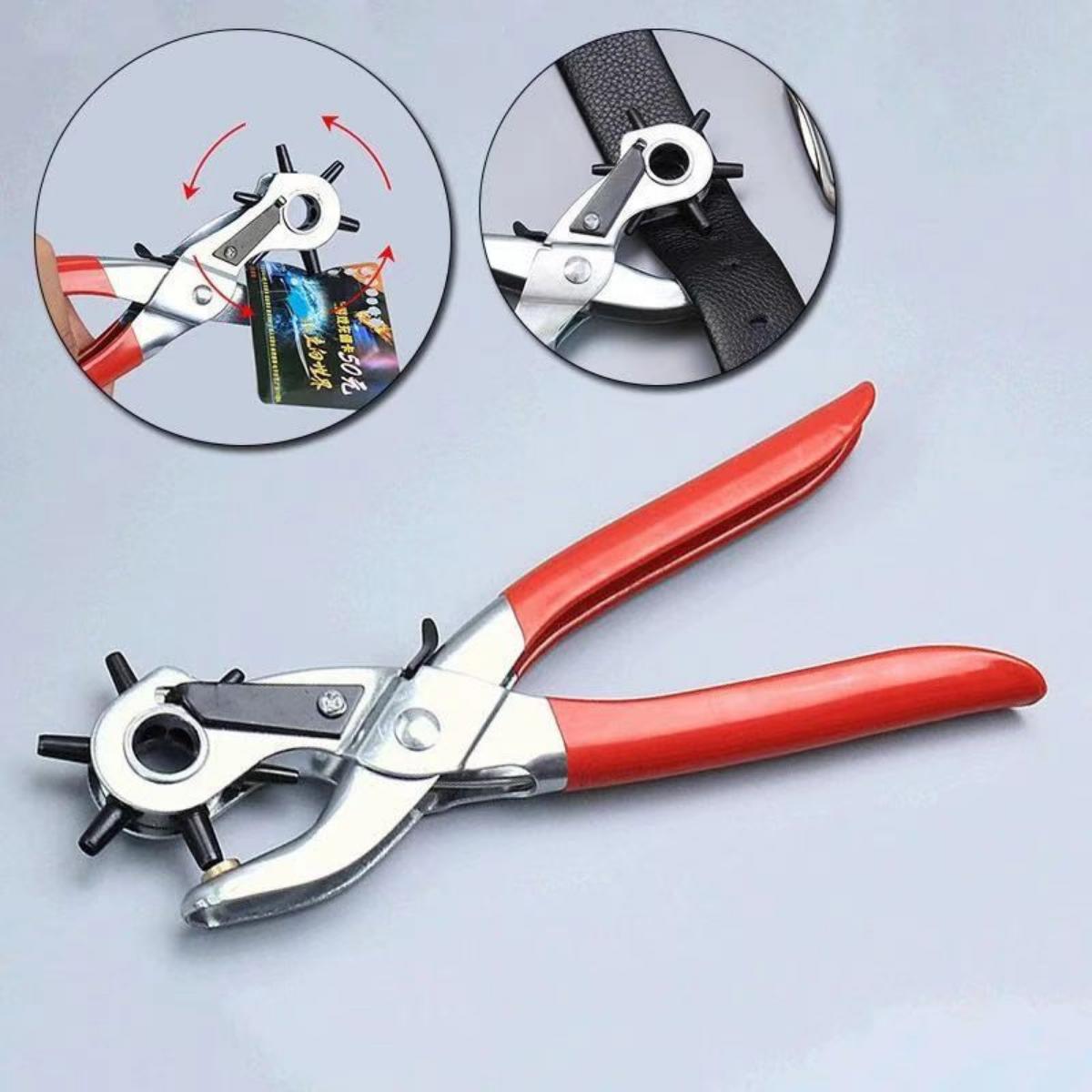 Kìm Bấm Lỗ Dây Nịt Bấm Được Các Kích Cỡ 2mm, 2.5mm, 3mm, 3.5mm, 4mm, 4.5mm