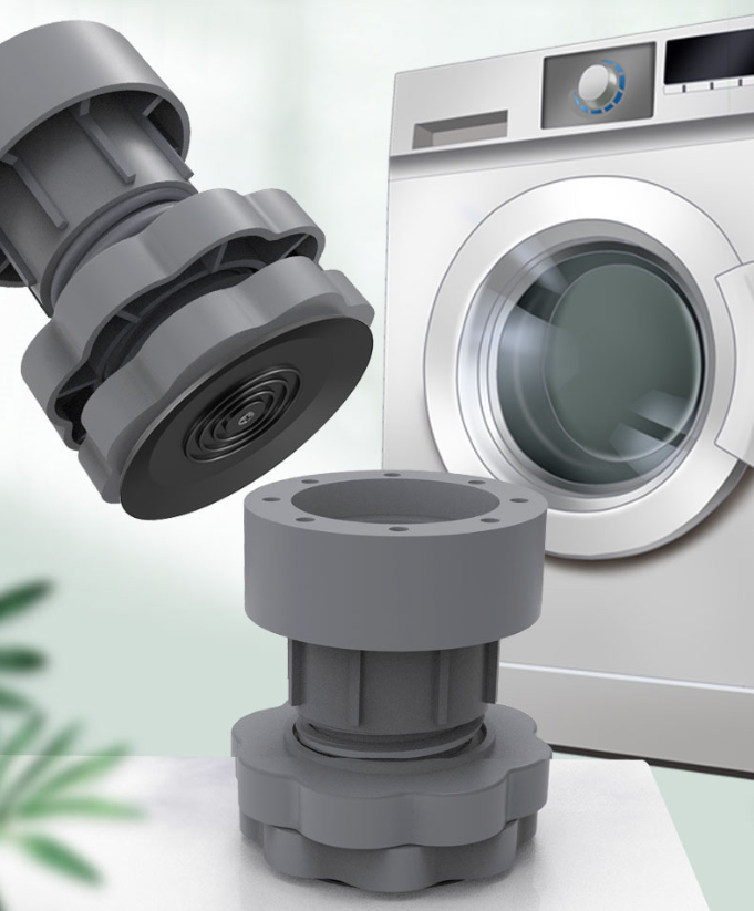 Bộ 4 chân nâng máy giặt hình hoa