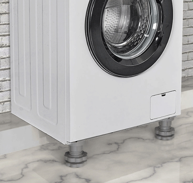 Bộ 4 chân nâng máy giặt hình hoa