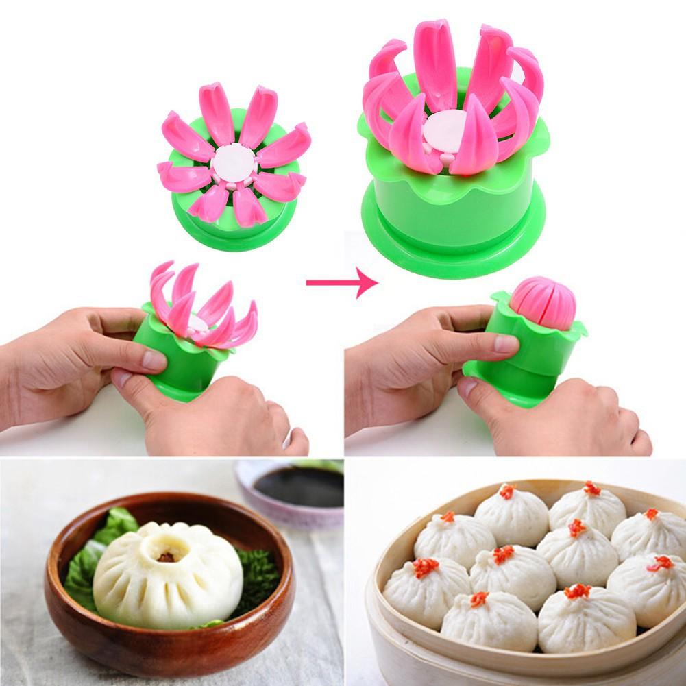 Khuôn Làm Bánh Bao Hình Hoa Sen