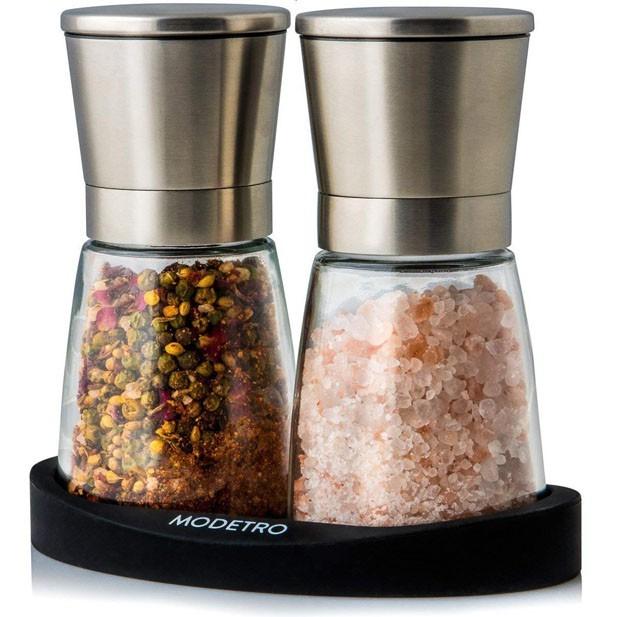 Dụng cụ xay tiêu cầm tay inox , lọ xay tiêu cầm tay, cối xay tiêu, hủ đựng tiêu