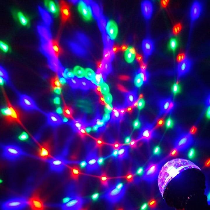 Bóng Đèn Led Đa Sắc Xoay 360 độ kèm đuôi đèn