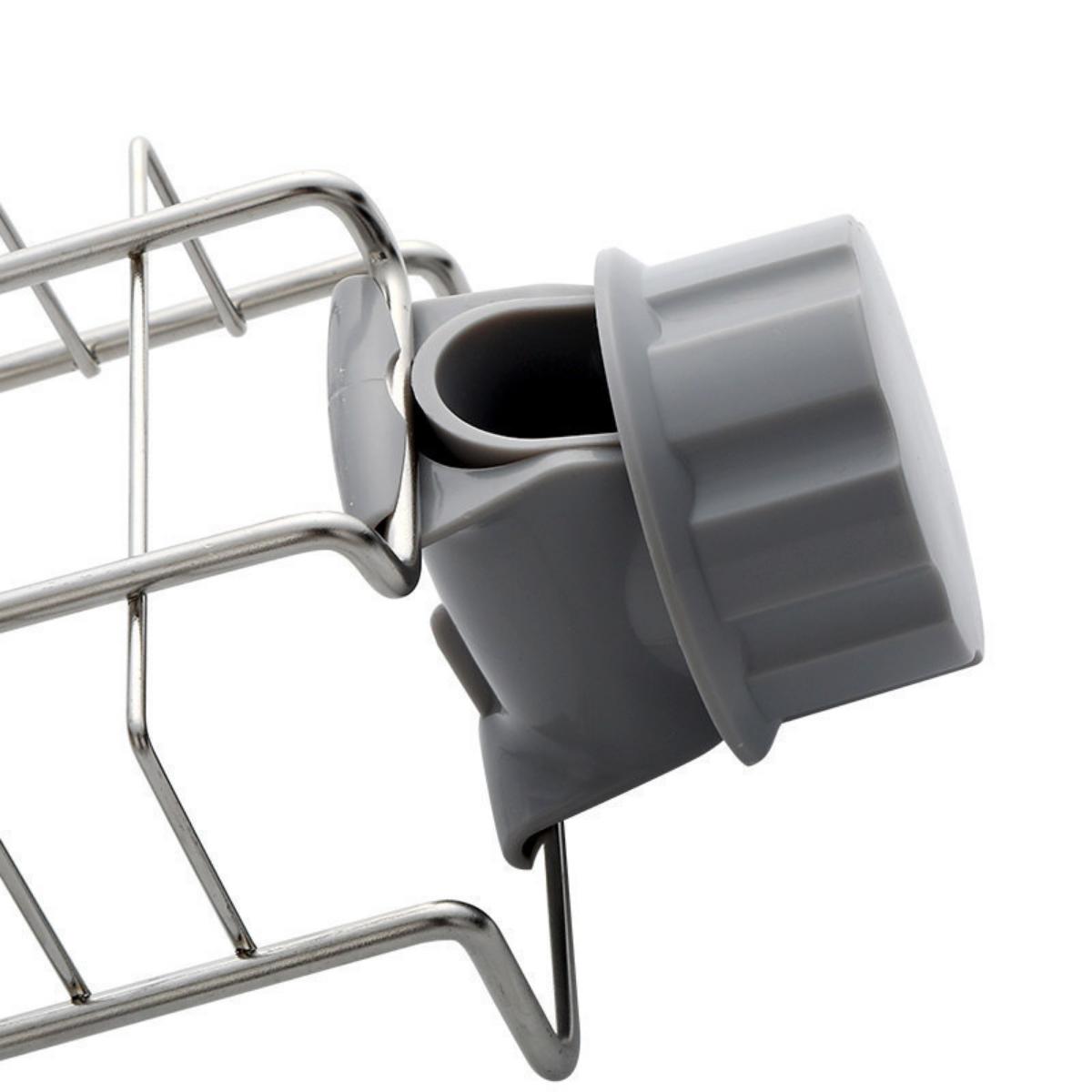 Khay Inox Gắn Vòi Nước Đựng Đồ Rửa Chén Bát