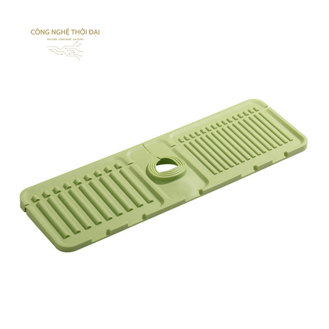 Thảm silicone hứng và thoát nước bồn rửa bát, bồn rửa mặt, thoát nước nhanh chóng, dễ dàng vệ sinh