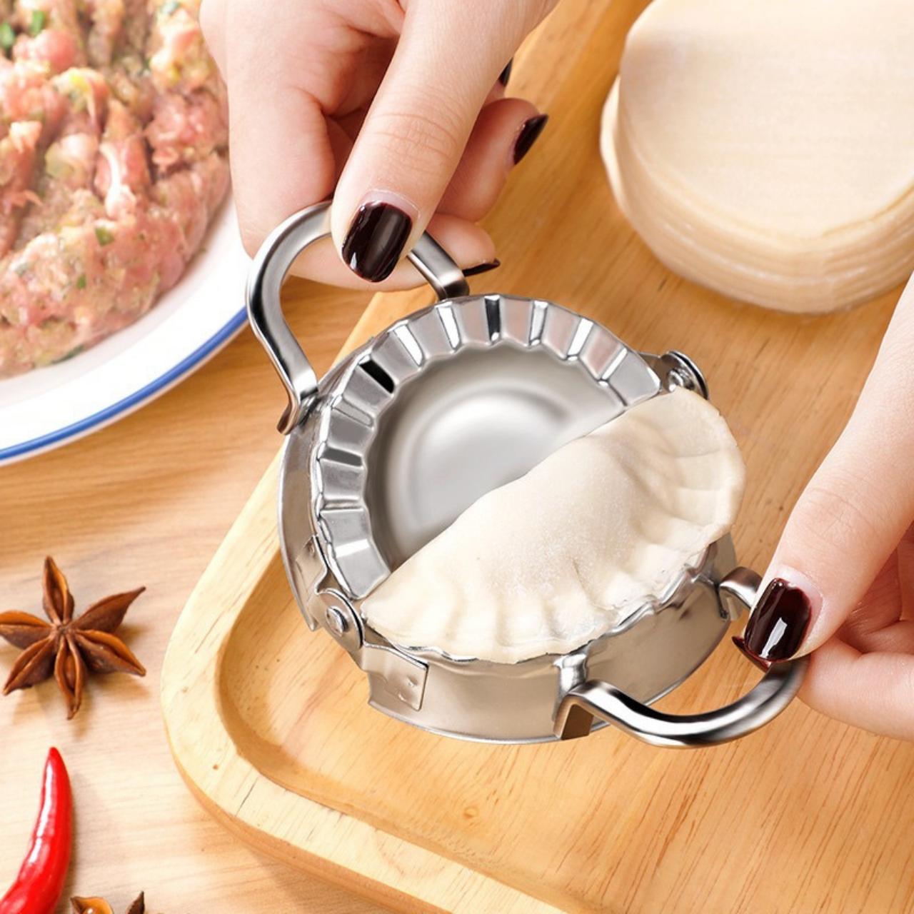 Khuôn làm bánh xếp, há cảo inox