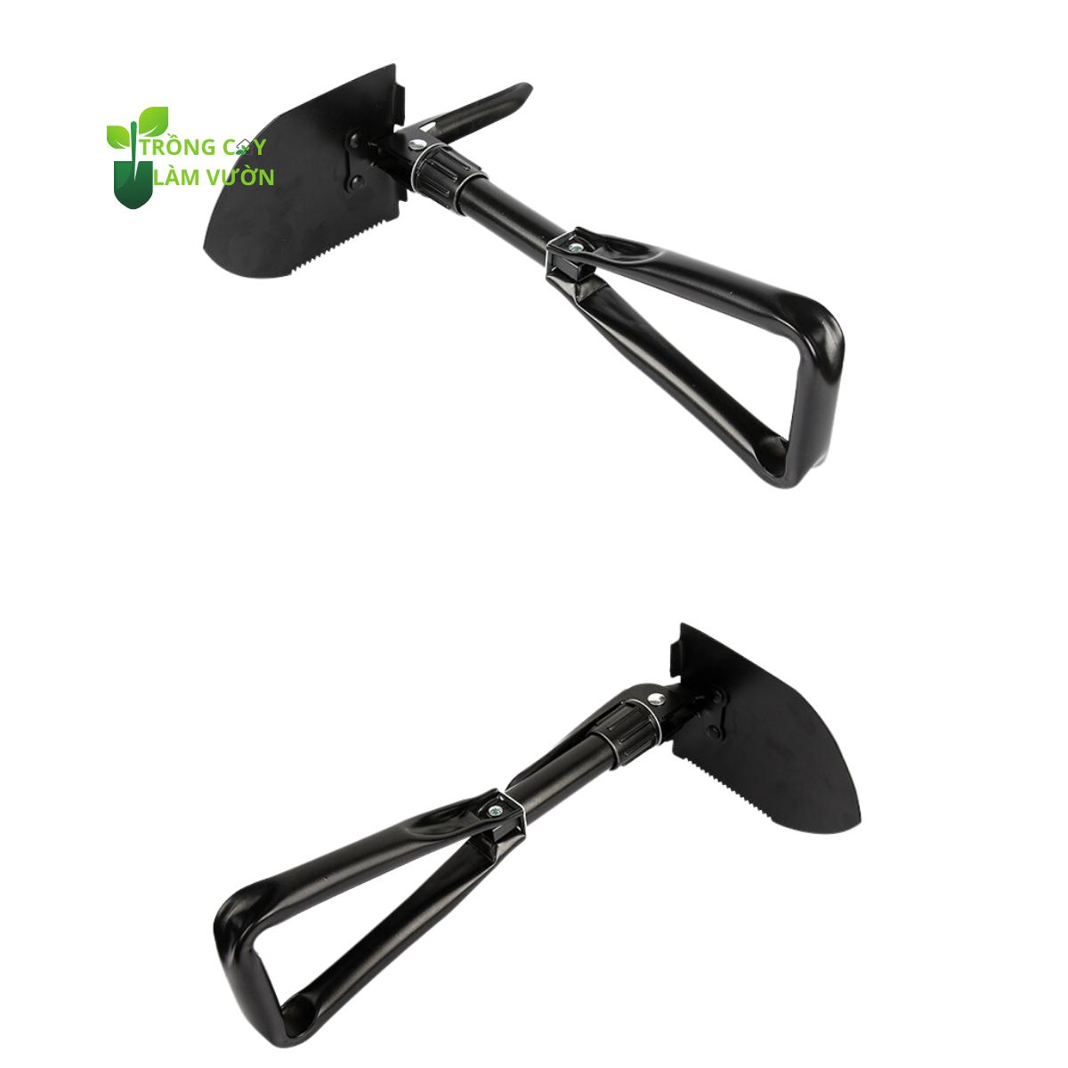 Bộ Cuốc Xẻng Gấp Gọn Trồng Cây Làm Vườn