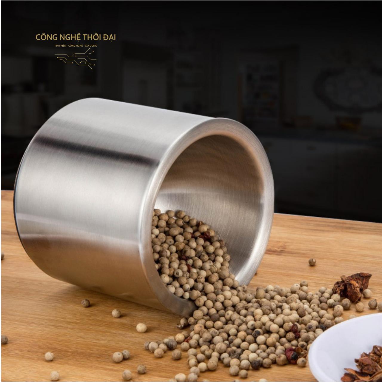 Bộ cối chày inox 304 thép không gỉ