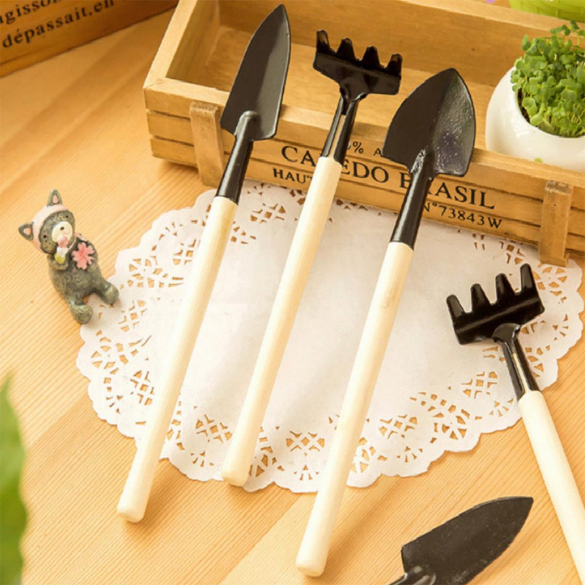 Bộ 3 Cuốc Xẻng Mini Chăm Sóc Cây Cảnh