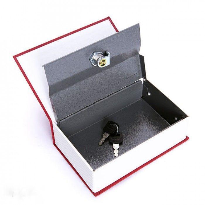 Két sắt mini hình quyển sách từ điển tiếng Anh Ổ khóa