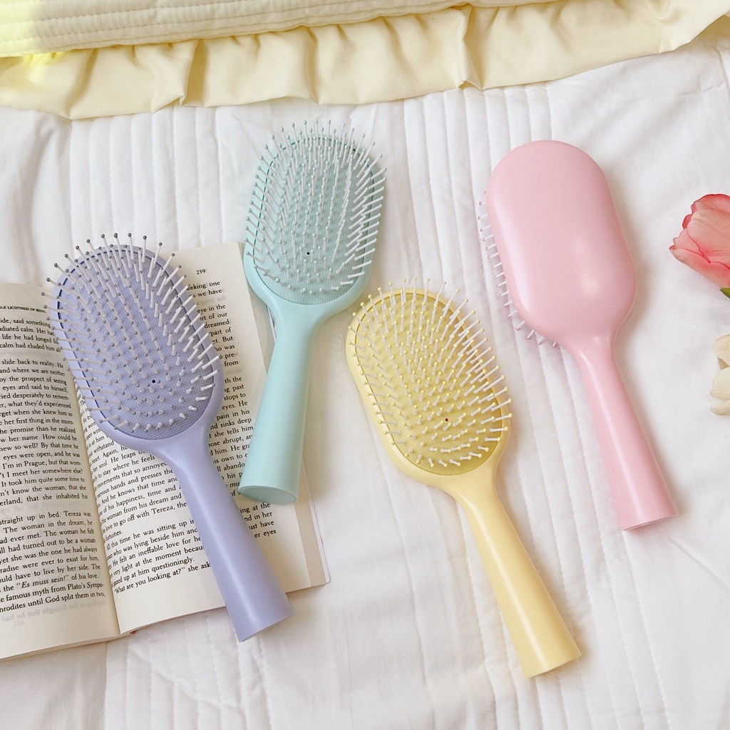 Lược Chải Tóc Chống Tĩnh Điện Massage Da Đầu Đủ Màu