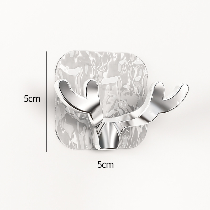 Móc dán tường sừng nai và chữ V