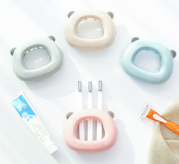 Treo bàn chải đánh răng hình gấu