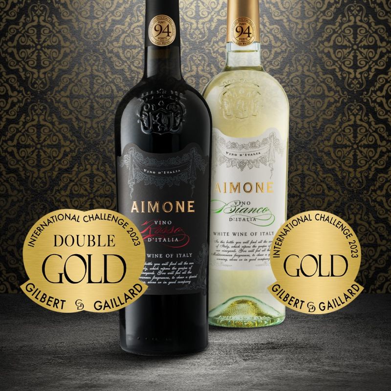Aimone Vino Rosso d'italia.