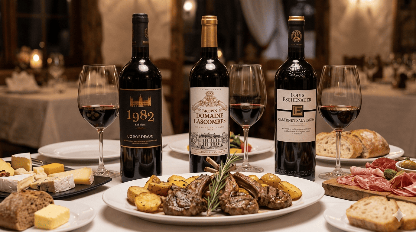 Vin De France : Rượu vang uống hàng ngày , Nhà hàng.