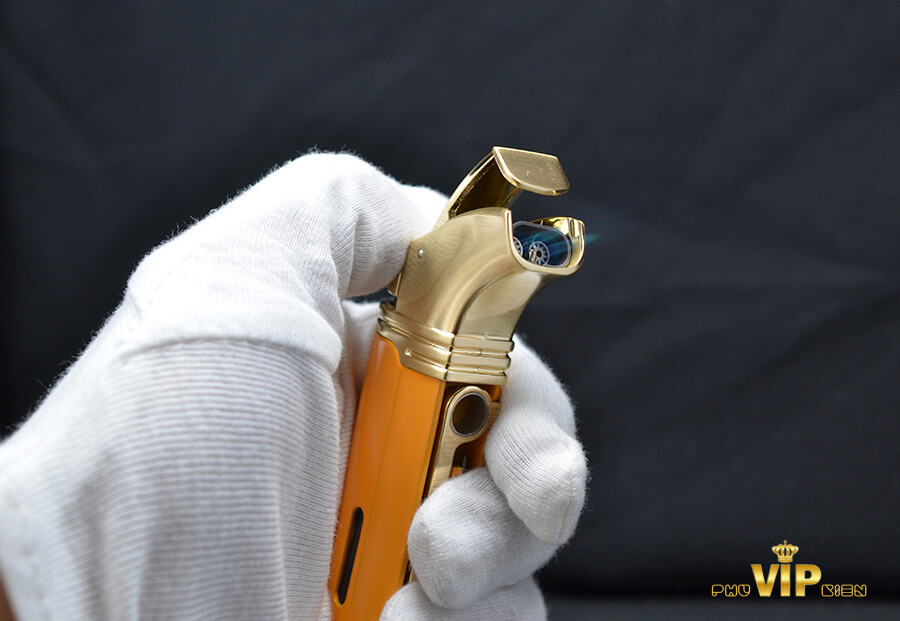 Set 2 phụ kiện cigar Cohiba bật lửa và dao cắt.