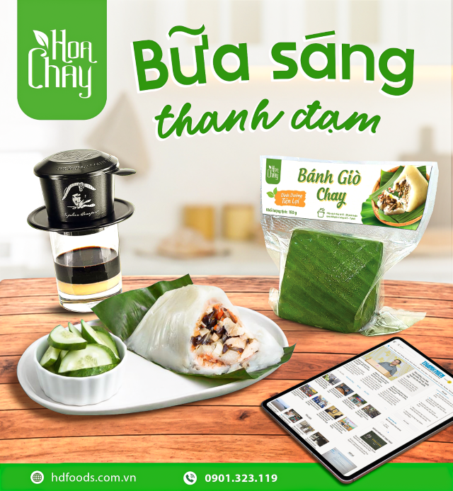 LỰA CHỌN CHO BỮA SÁNG CHAY THANH ĐẠM NHẸ NHÀNG