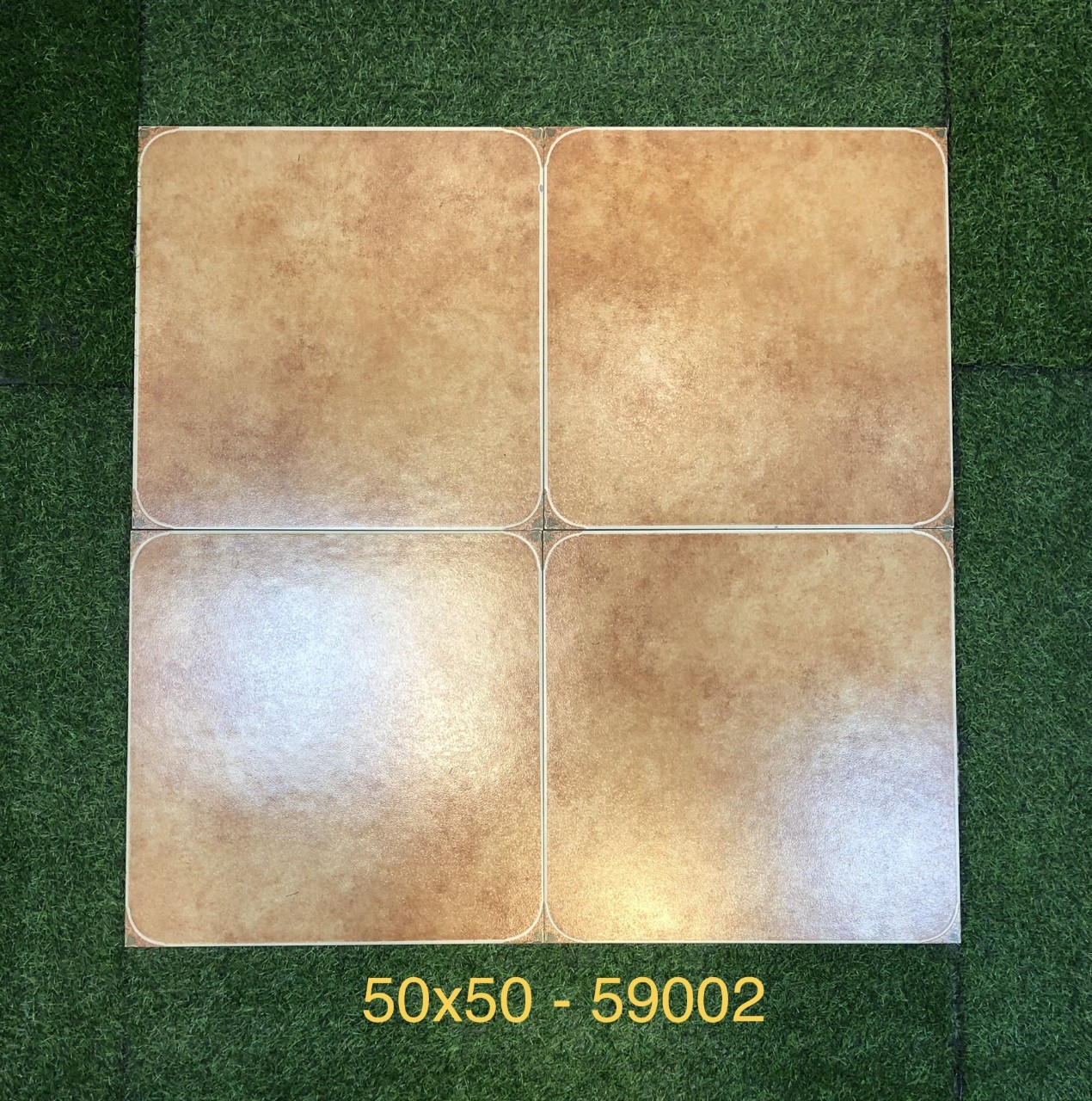 Gạch giả cổ chống trơn 50x50 cm nhập khẩu 59002 Biệt thự, sân vườn, villa, ban công, nhà cổ