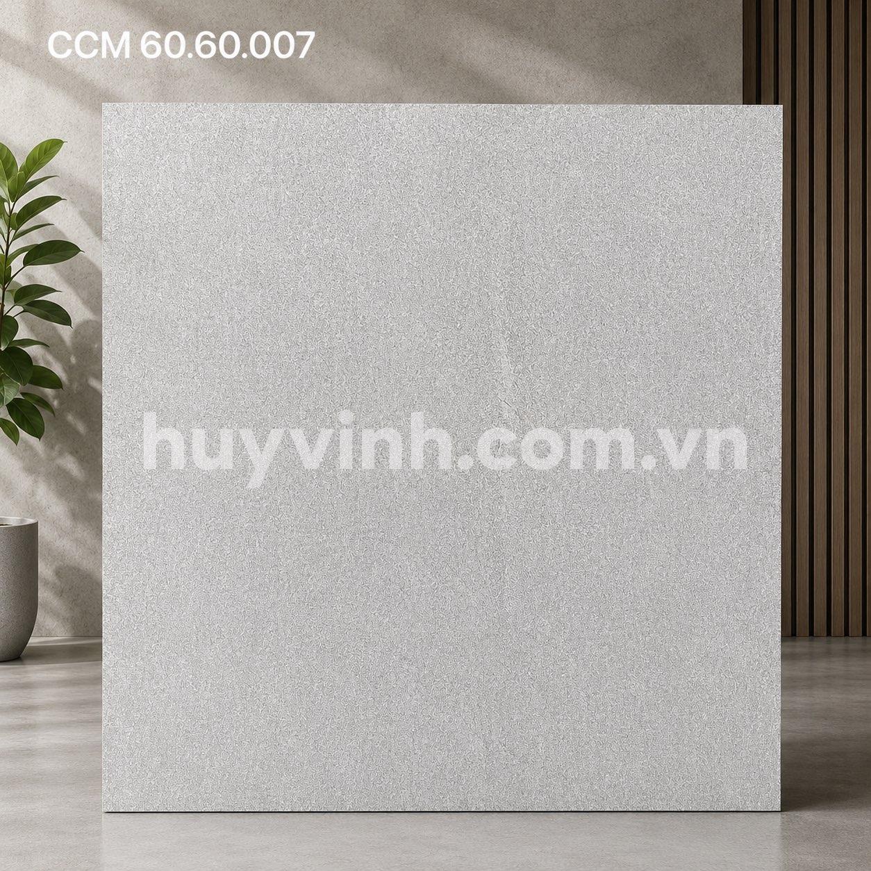 Gạch lát nền 60x60cm màu ghi vân đá, men matt