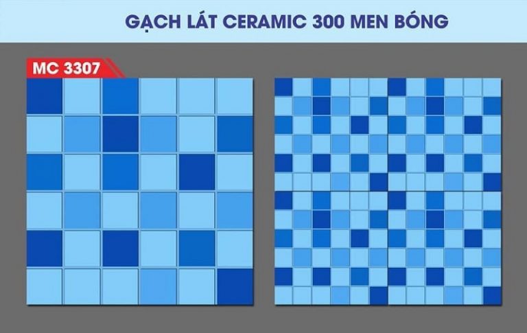 Gạch ốp bể bơi 30x30 cm 3307