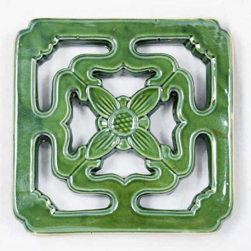 Gạch thông gió 20x20cm gốm men Hoa roi