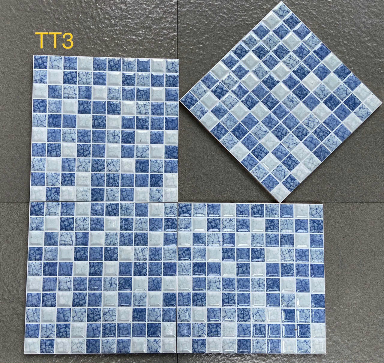 Gạch ốp bể bơi 30x30 cm TT3