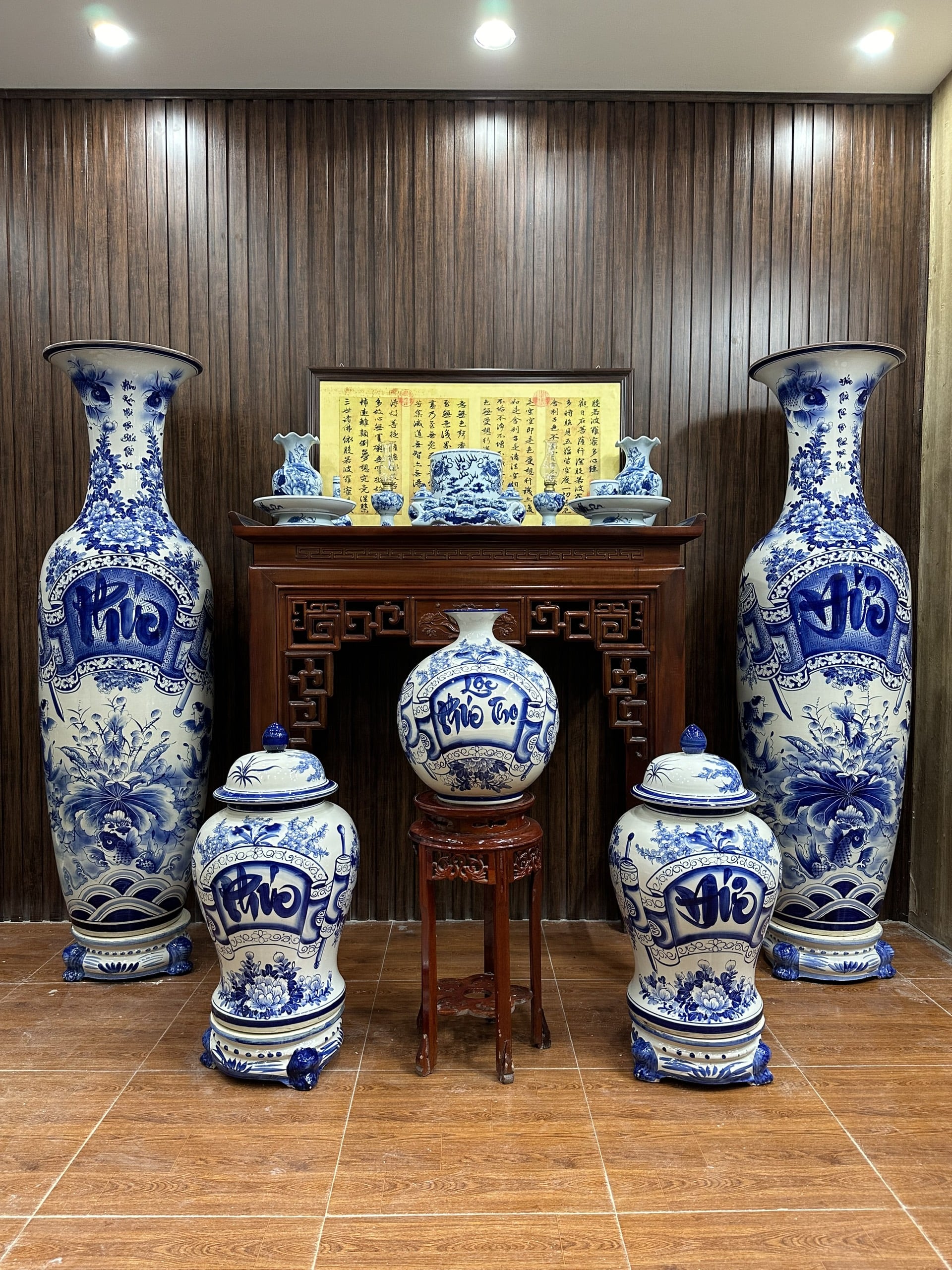Lọ lộc bình Phúc Đức 1m55 hàng siêu kĩ.