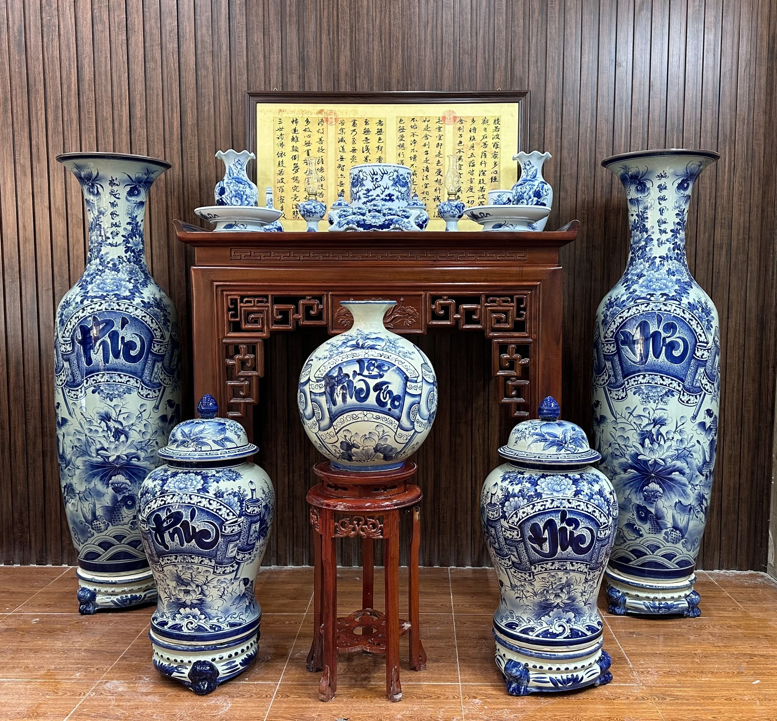 Lọ lộc bình Phúc Đức 1m55 hàng siêu kĩ.