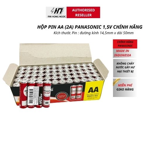 Đại Lý Bán Sỉ Pin Panasonic Uy Tín, Có Hóa Đơn VAT – Pin Hồng Ngọc